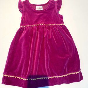 Hanna Andersson VELVET Dress for little girls
